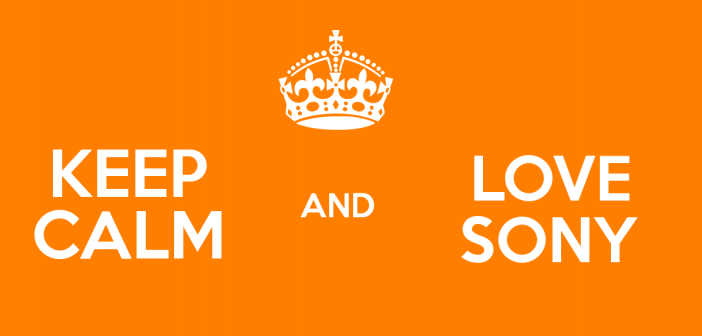 Loving Sony