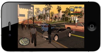 gaming on a iphone